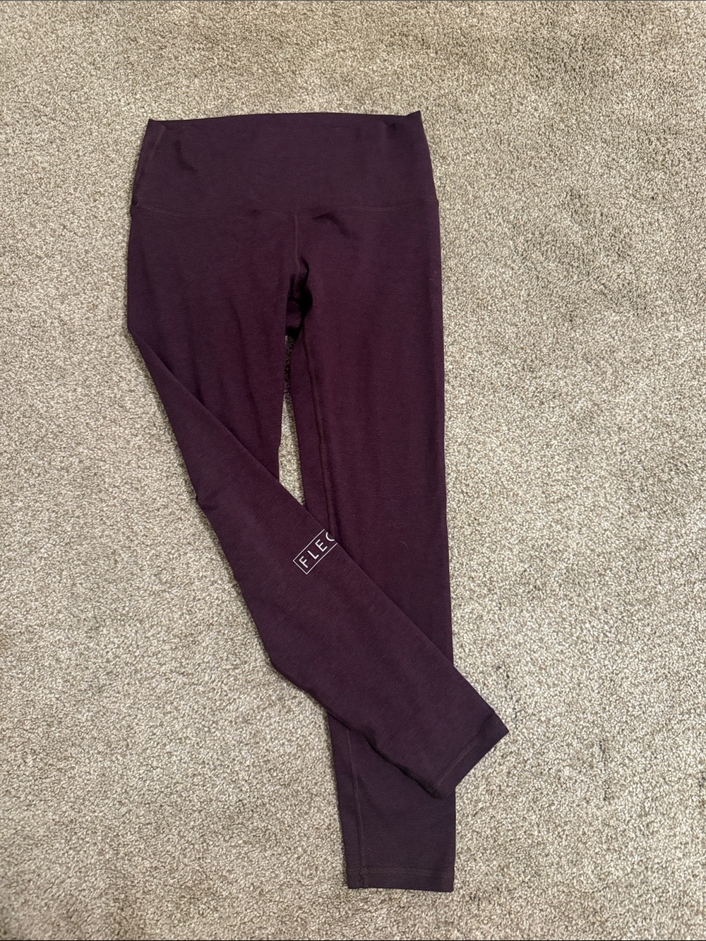 Fleo plum leggings